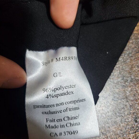 Marie Claire tunics baggy woman Large black long sleeves - Picture 14 of 14